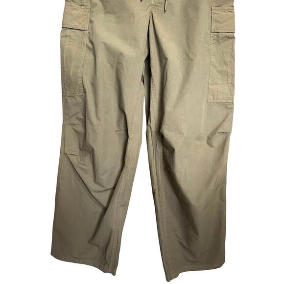 Nili Lotan Lison Cargo Pants Oversized Straight Leg Relaxed Fit Green Size Small - Picture 6 of 13